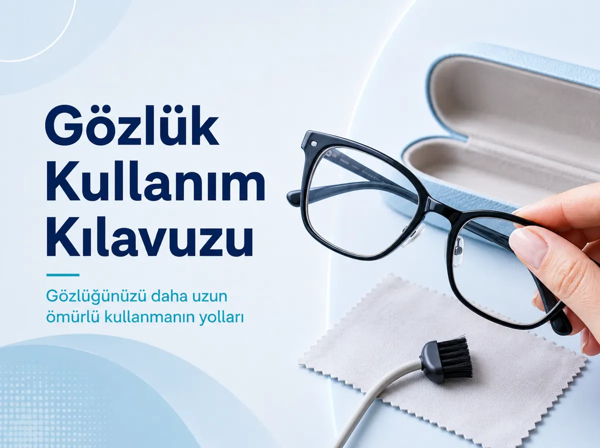 Gözlük Kullanım Kılavuzu: Gözlüğünüzü Daha Uzun Ömürlü Kullanmanın Yolları